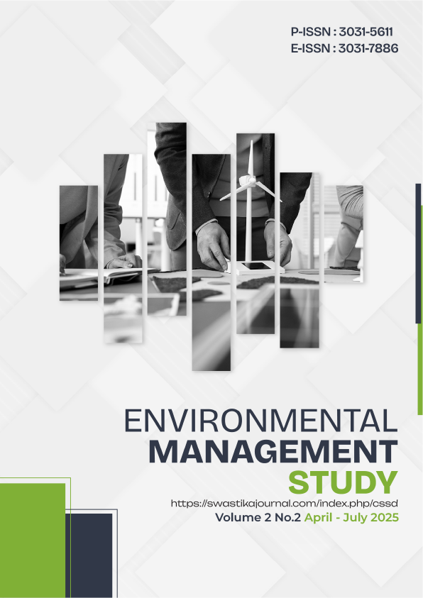 					View Vol. 1 No. 2 (2024): Environmental Management Study (April - July 2024) - In Press
				